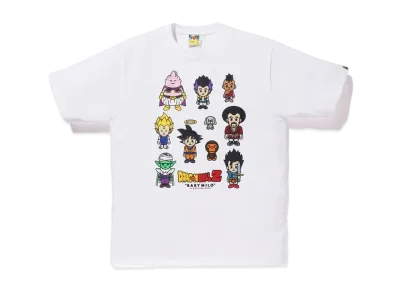 A BATHING APE x DRAGON BALL Z Baby Milo Tee "White"
