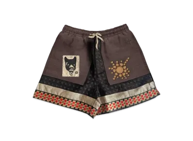 Travis Scott Cactus Jack WOLF SHORT "Dark Brown"