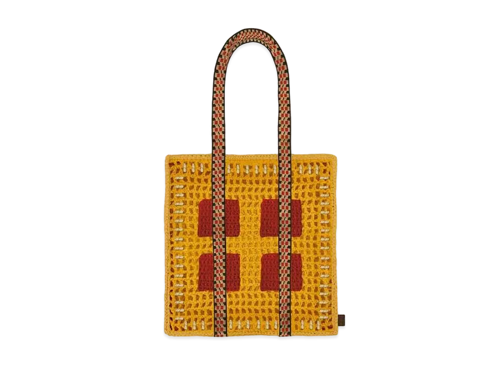 Travis Scott Cactus Jack CROCHET TOTE "Yellow"