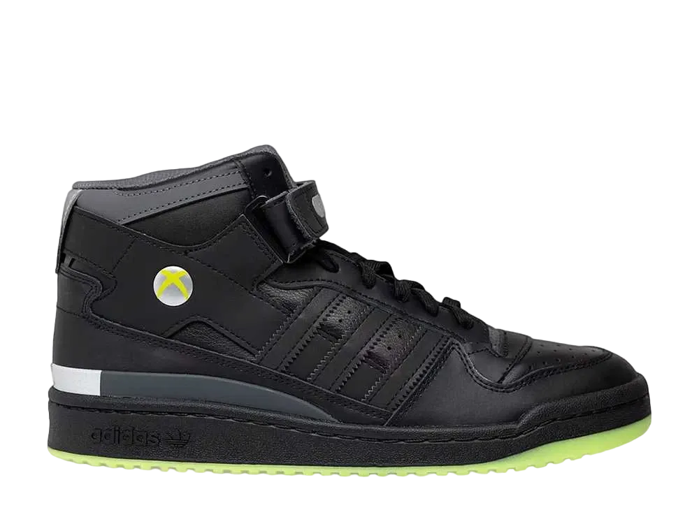 Microsoft Xbox 360 × BAIT × adidas Forum Mid "Core Black/Grey Five" (Numbered)