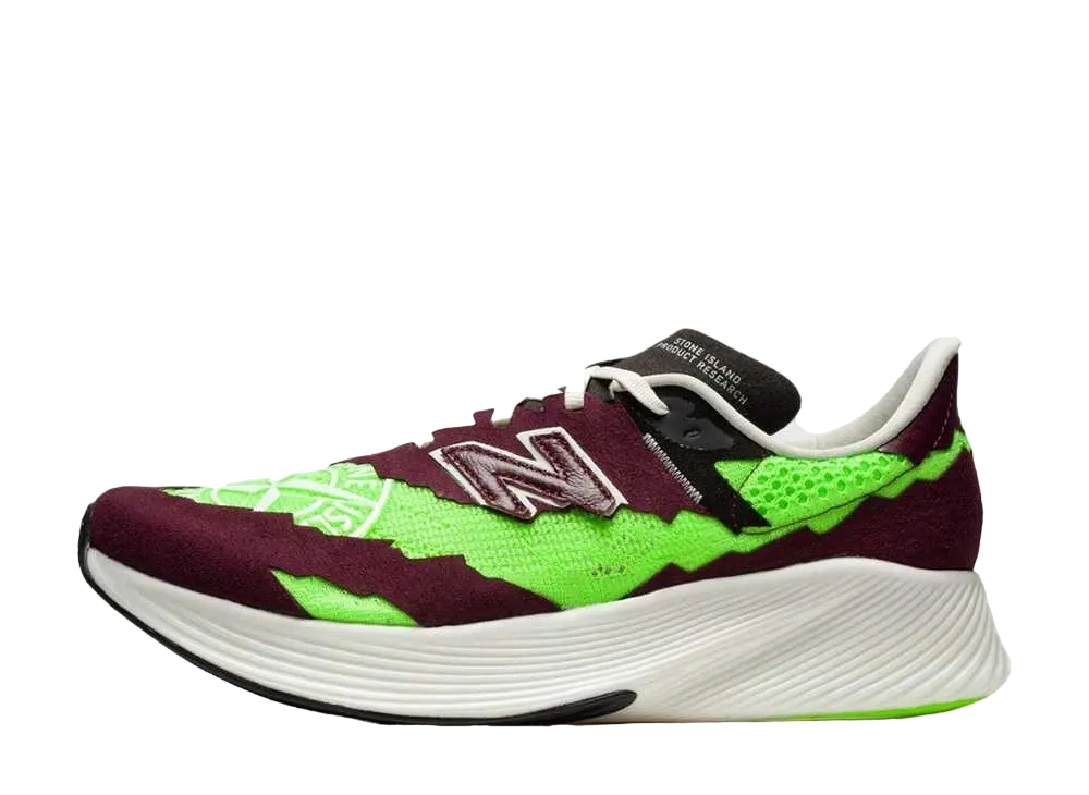 Stone Island × tokyo design studio New Balance MSRCELSO "Burgundy"