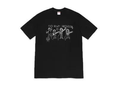 Supreme The Velvet Underground Drawing Tee "Black"