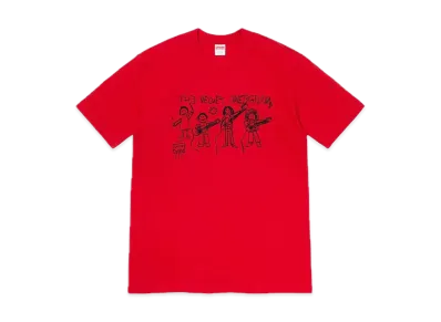 Supreme The Velvet Underground Drawing Tee "Red"