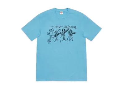 Supreme The Velvet Underground Drawing Tee "Light Slate"