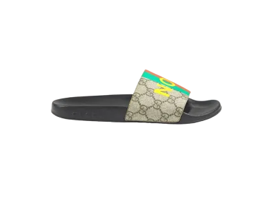GUCCI FAKE / NOT Print Slide Sandal