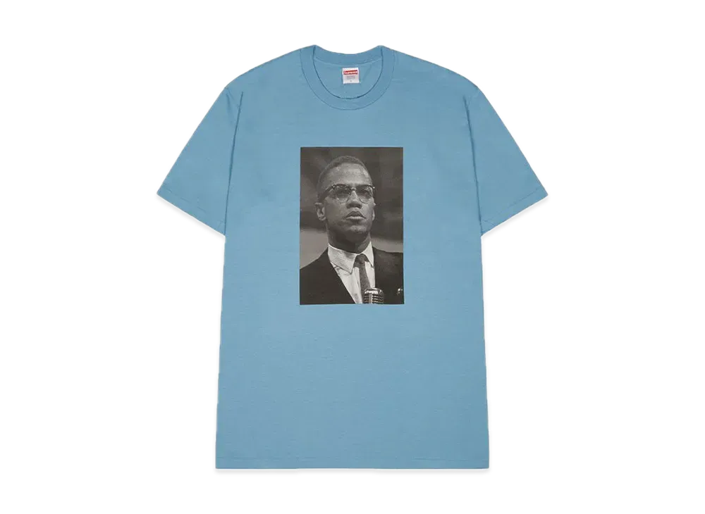 Supreme Malcolm Tee "Light Slate"
