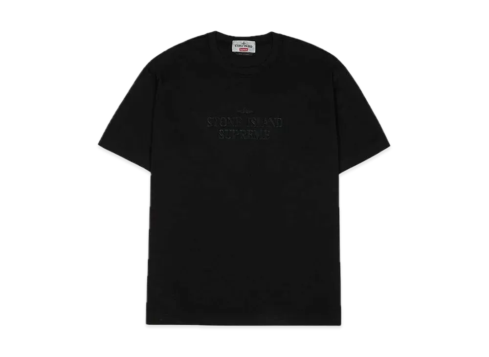Supreme / Stone Island S/S Top "Black"
