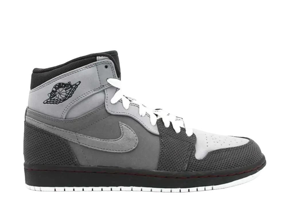 ナイキ エアジョーダン1 レトロ ハイ "ステルス/チーム レッド ライト グラファイト"