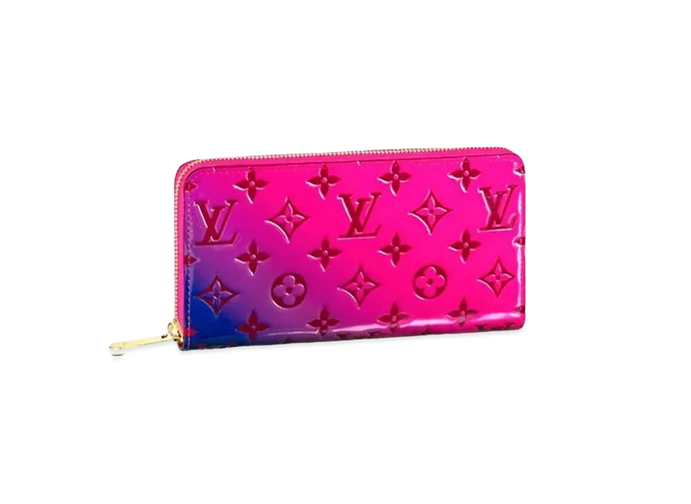 ルイヴィトン ジッピーウォレット モノグラム・ヴェルニ バレンタイン