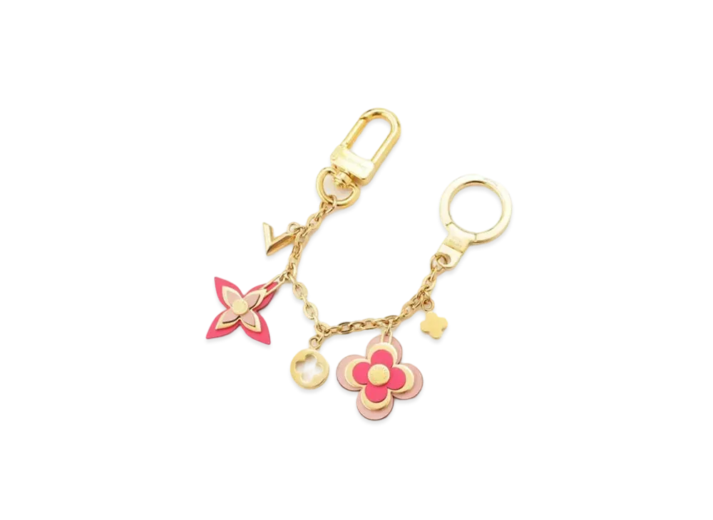 Louis Vuitton Bijoux Sac Chenne Blooming Flower "Gold"