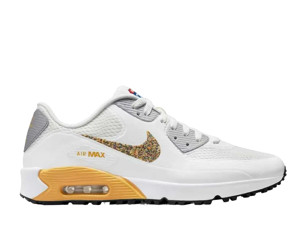 Nike Air Max 90 Golf PGA Championship "Summit White/Sanded Gold"