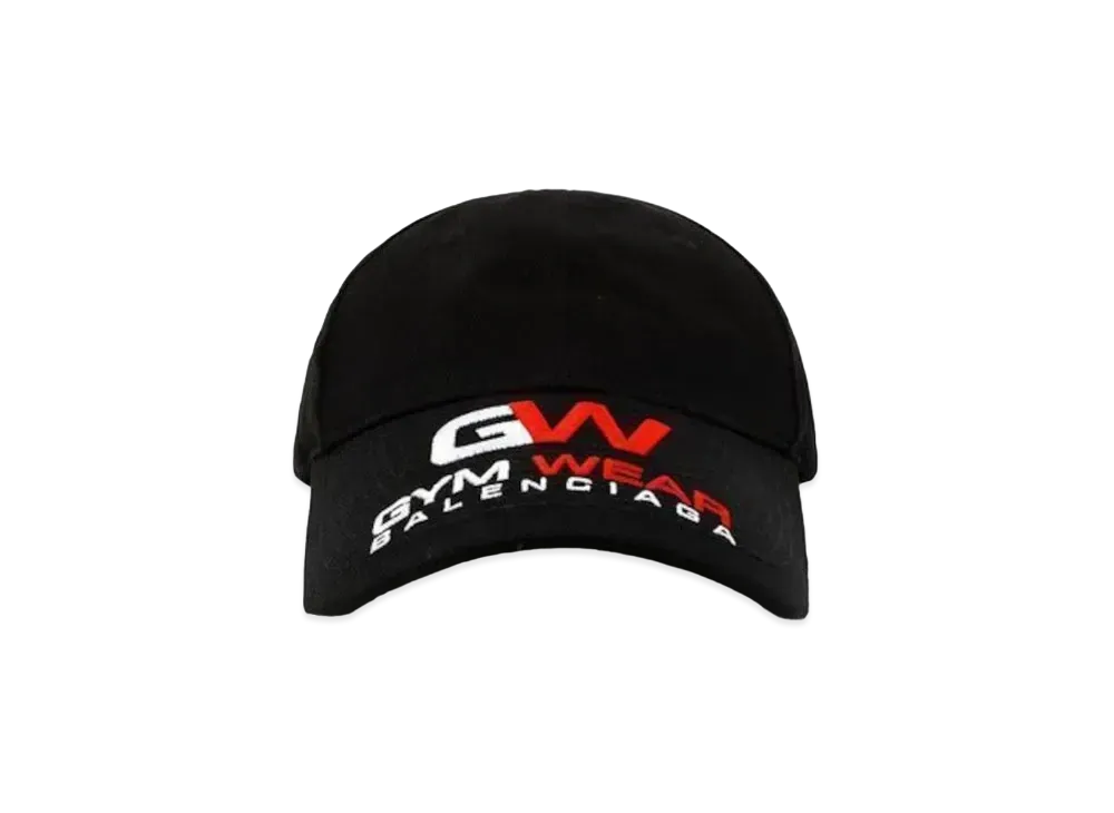 BALENCIAGA Gym Wear Cap "Black"