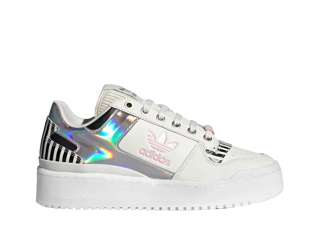 アディダス ウィメンズ フォーラム ボウルド アイ ラブ ダンス "オフ ホワイト/コア ブラック"