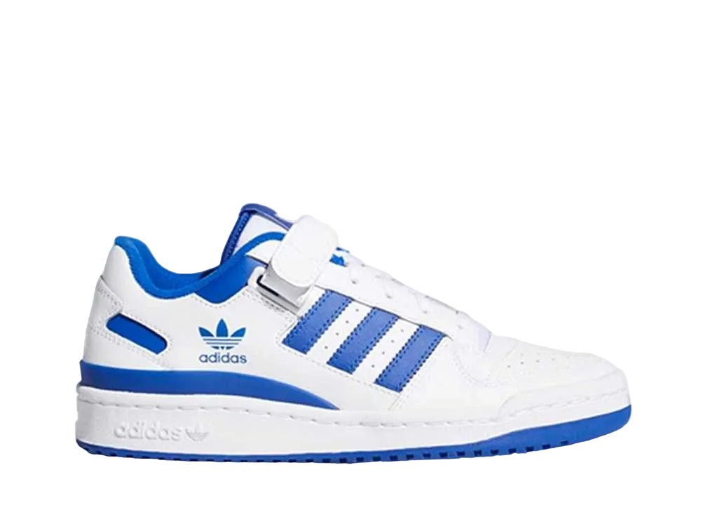 アディダス ウィメンズ フォーラム ロー "ホワイト ロイヤル ブルー"