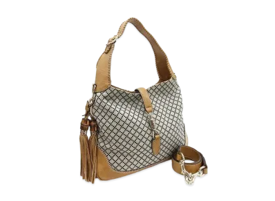 GUCCI New Jackie Shoulder Bag "Beige"