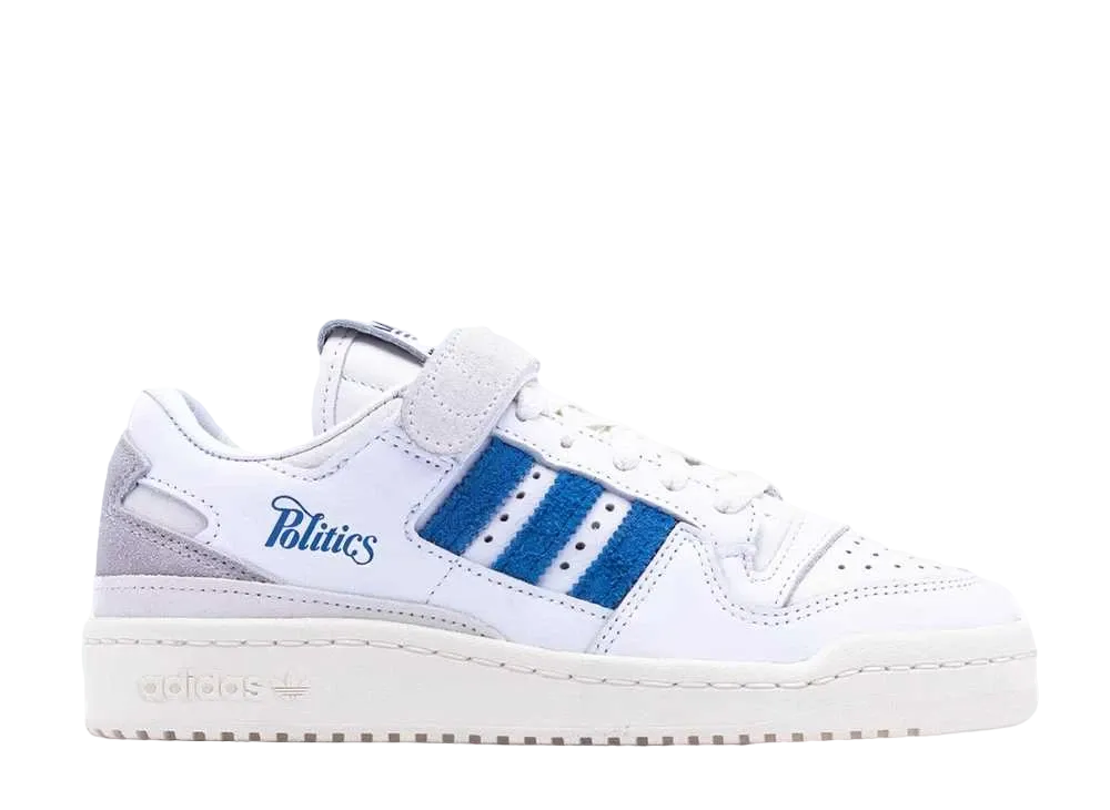 アディダス フォーラム 84 スニーカー ポリティクス "ホワイト/ロイヤル"