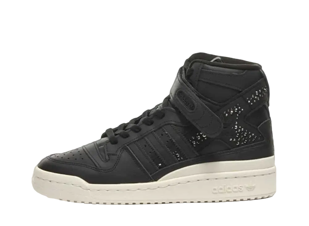adidas Women's Forum 84 Hi "Black Sparkles"