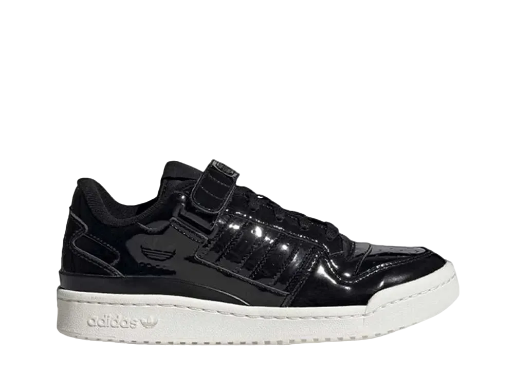 アディダス ウィメンズ フォーラム ロー "ブラック パテント"