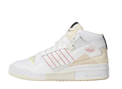 adidas Forum Exhibit Mid "White Beige Red"