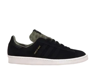 UNDEFEATED × A Bathing Ape × adidas Campus 80s "Black"