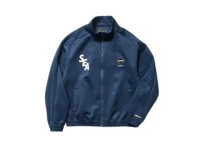 WIND AND SEA BRISTOL SEA TECH JERSEY STAND COLLAR JACKET "Navy"