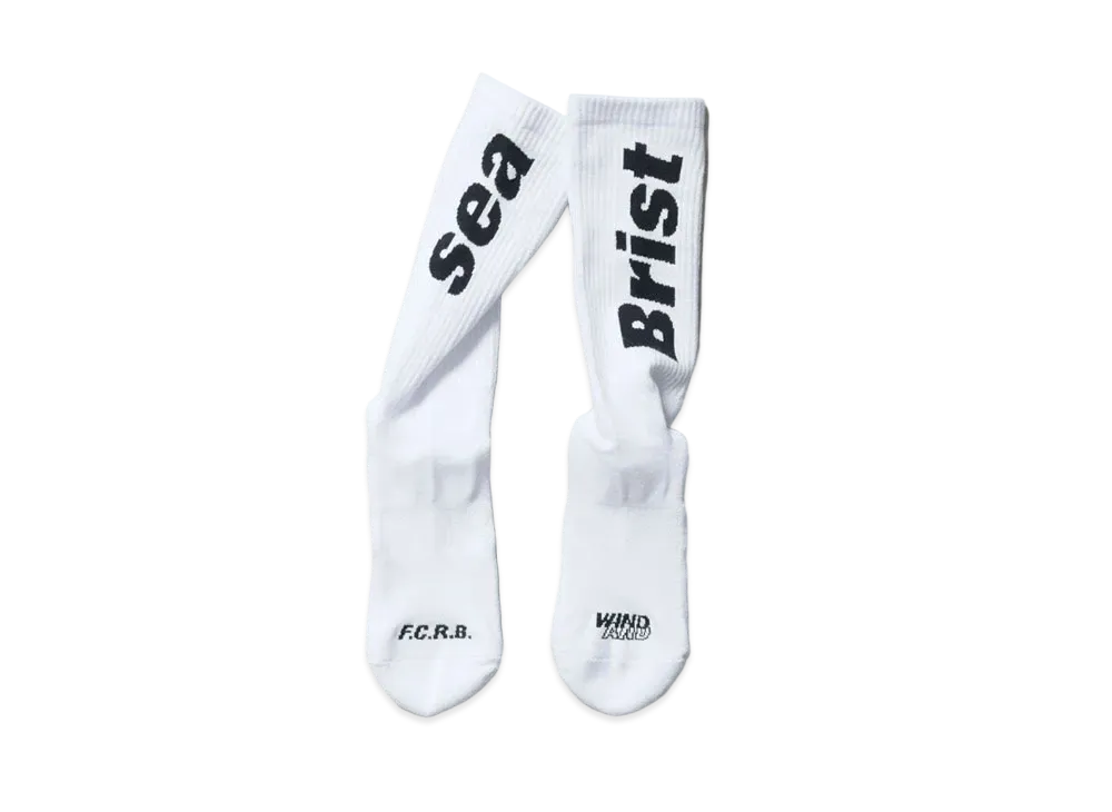 WIND AND SEA BRISTOL SEA REGULAR SOCKS "White"