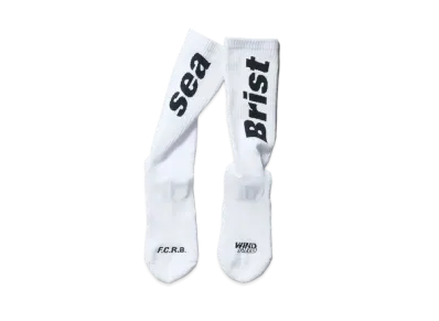WIND AND SEA BRISTOL SEA REGULAR SOCKS "White"