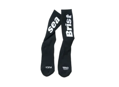 WIND AND SEA BRISTOL SEA REGULAR SOCKS "Black"