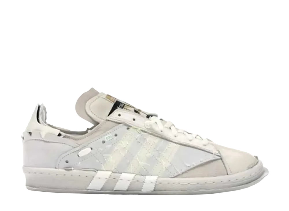 ヘレン・カークム × アディダス キャンパス 80s "コア ホワイト/オフホワイト/ブラック"