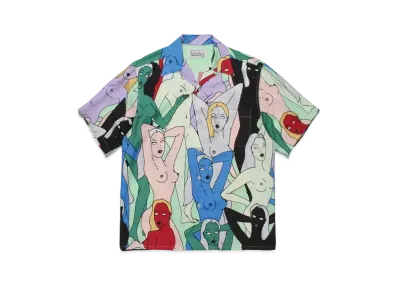 WACKO MARIATENGOKUTOKYOHYAKUJOEZU HAWAIIAN SHIRT #1 "Mint"