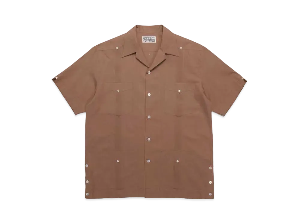 WACKO MARIA CUBA SHIRT "Brown"