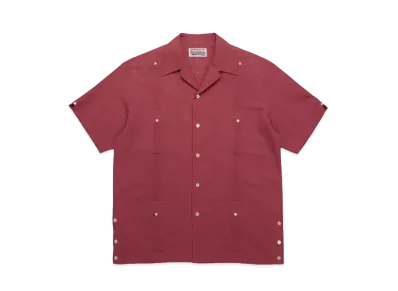 WACKO MARIA CUBA SHIRT "Burgundy"