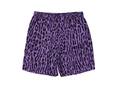 WACKO MARIA LEOPARD SHORTS "Purple"