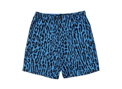 WACKO MARIA LEOPARD SHORTS "Blue"