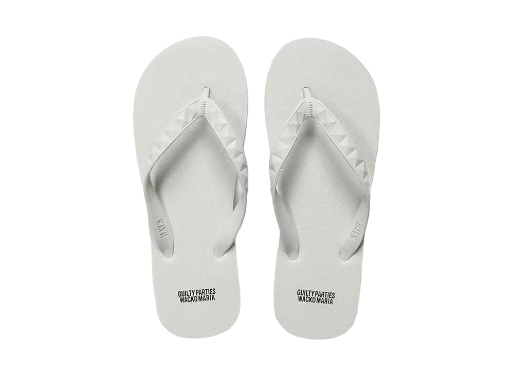 WACKO MARIA HAYN / BEACH SANDALS "White"