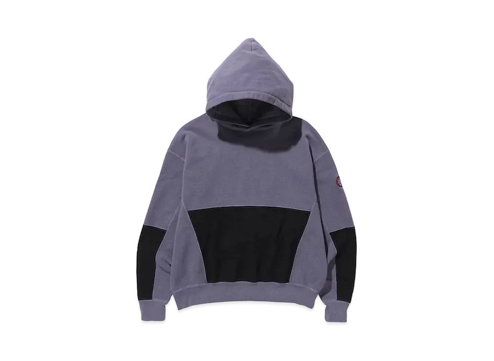 Cav Empt (C.E) OVERDYE ZIGGURAT PATCH HEAVY HOODY "Navy"