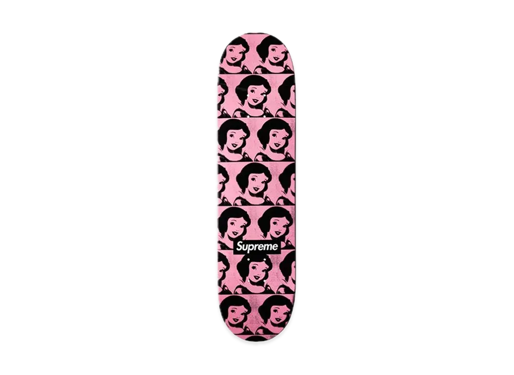 Supreme Snow White Logo Decks "Pink"