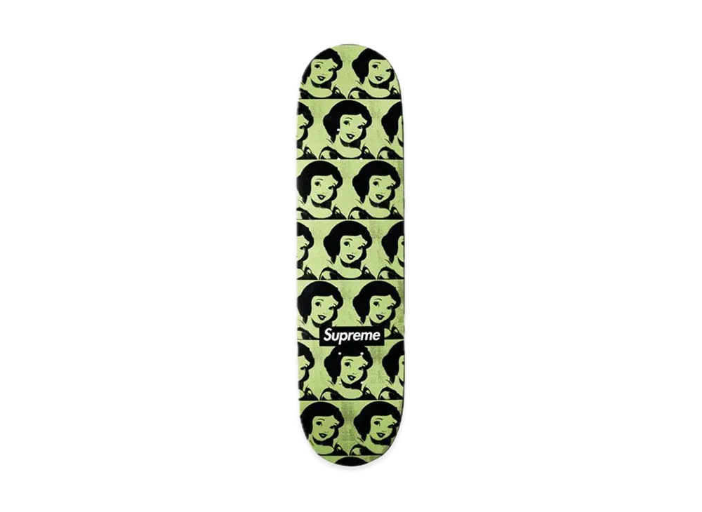 Supreme Snow White Logo Decks "Green"