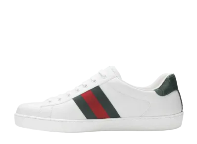 GUCCI Ace Leather Sneaker "White"