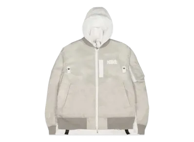 Nike x Sacai NRG Layered Bomber Jacket "Grey Fog"