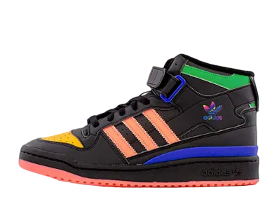 adidas Forum Mid "Core Black/Multi Color"