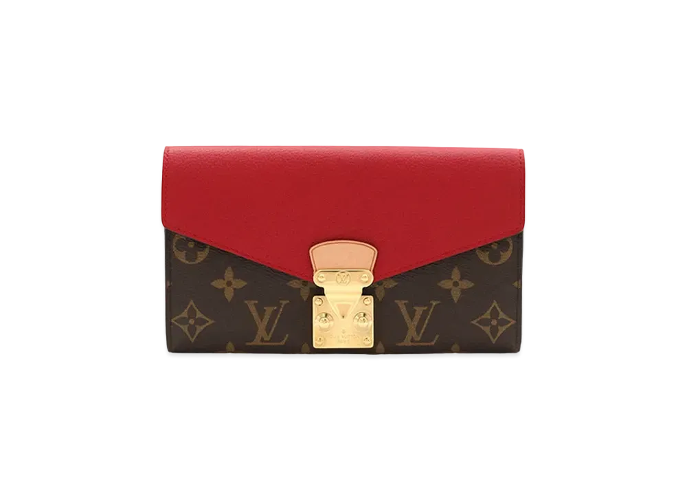 Louis Vuitton Paras Wallet Monogram "Cerise"