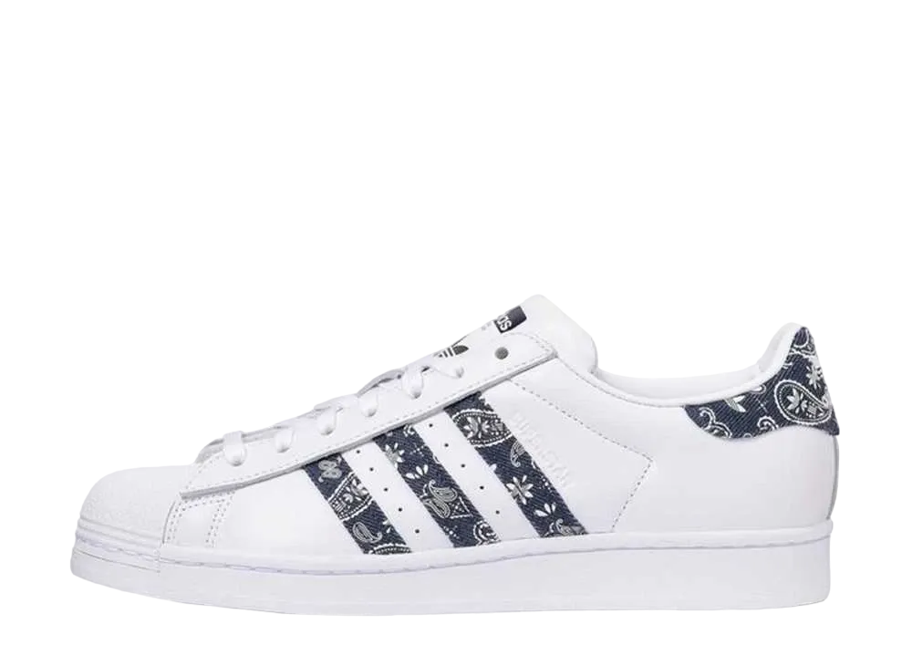 adidas Superstar Paisley "White/Navy"