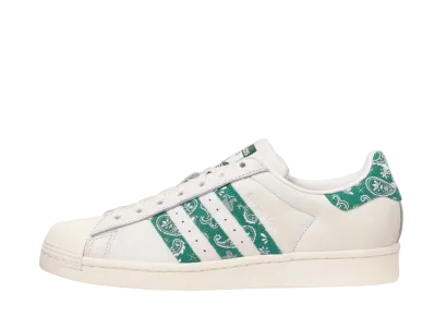 adidas Superstar Paisley "White/Green"