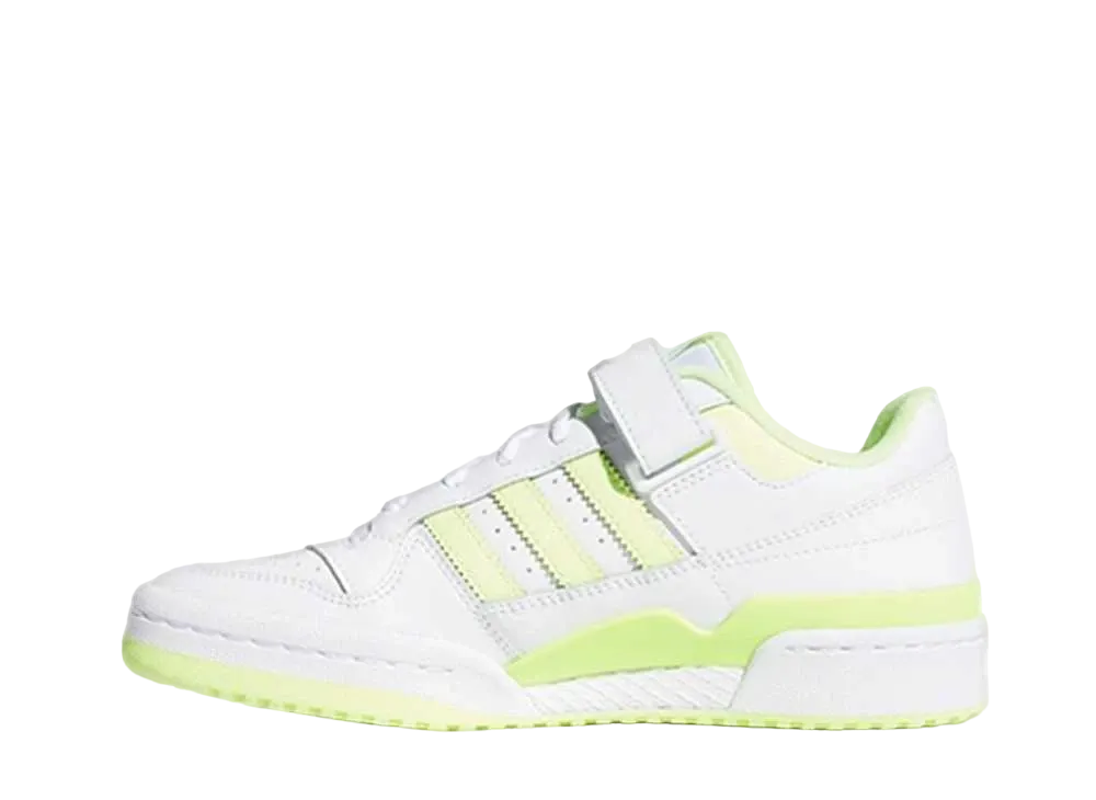 adidas Women's Forum Low "White Hi-Res Yellow"