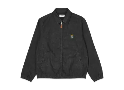 PALACE WASHED DENIM HARRINGTON "Black"