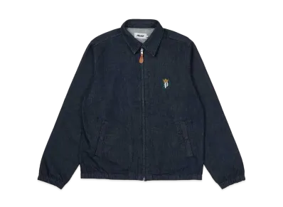 PALACE WASHED DENIM HARRINGTON "Navy"