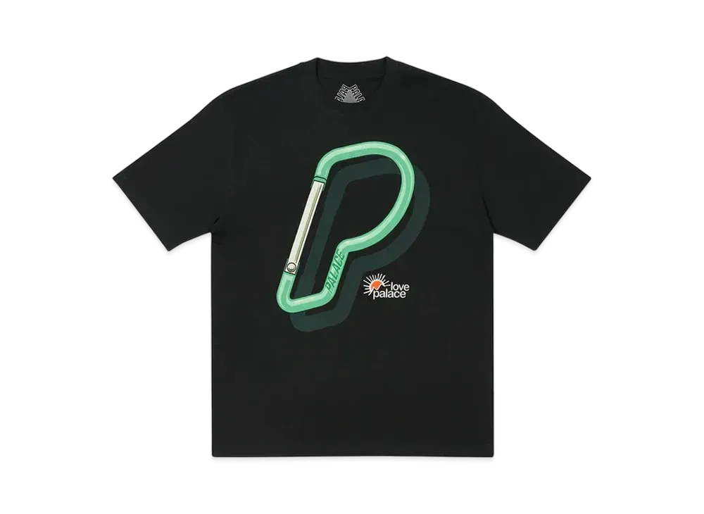 PALACE IT'S THE CLIMB T-SHIRT "Black"