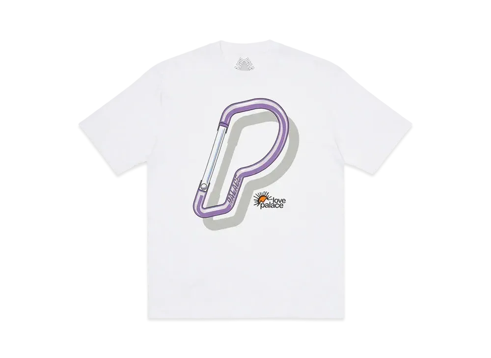 PALACE IT'S THE CLIMB T-SHIRT "White"