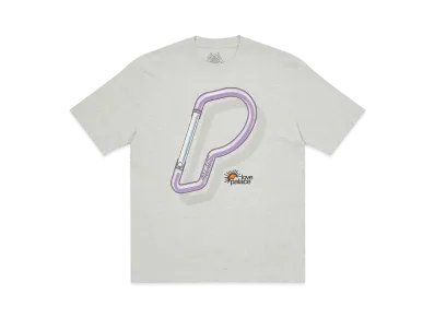 PALACE IT'S THE CLIMB T-SHIRT "Grey Marl"